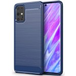 Pouzdro MG Carbon Case Flexible gumené Samsung Galaxy S20 Ultra, modré – Hledejceny.cz