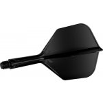 Letky a násadky na šipky v jednom Target K-Flex černé, No6 letky a krátké násadky – Hledejceny.cz