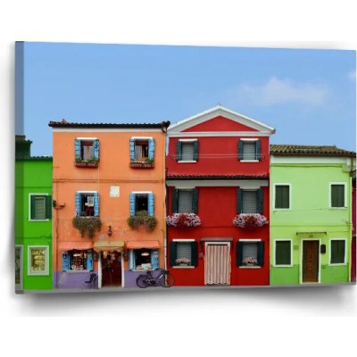 Sablio Obraz Domky - 120x80 cm – Hledejceny.cz