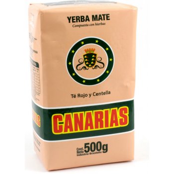 Canarias Čaj Yerba Maté Té Rojo y Centella 500 g