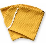 GADEO náhradní povlak ke kojícímu polštáři VAFLE, tmavě žlutá – Zboží Mobilmania