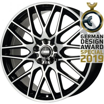CMS C25 7x17 4x108 ET38 diamond black – Zboží Mobilmania