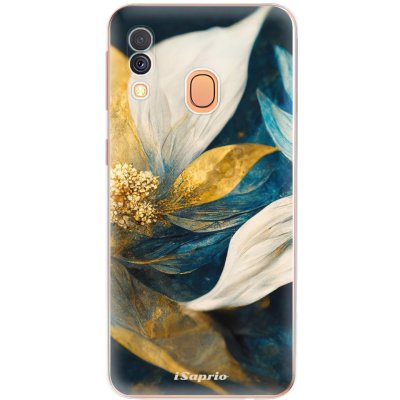 Pouzdro iSaprio - Gold Petals - Samsung Galaxy A40 – Zbozi.Blesk.cz