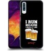 Pouzdro a kryt na mobilní telefon Samsung Pouzdro Head Case Samsung Galaxy A50 / A30s EMOJI Běhám na pivko