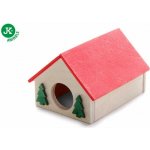 JK ANIMALS Domek pro křečky malý 10 x 8 x 8 cm – Hledejceny.cz