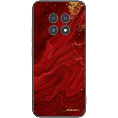 Picasee silikonový černý obal pro Realme 12X - Červená – Zboží Živě