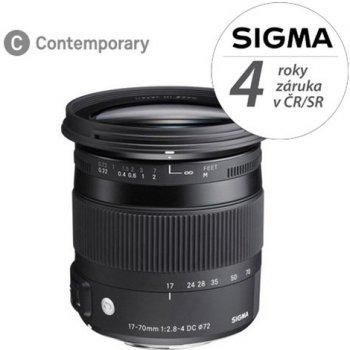 SIGMA 17-70mm f/2.8-4 DC Macro HSM Contemporary Pentax