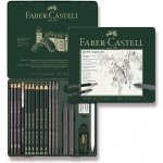 Faber-Castell Pitt Monochrome Graphite 112973 grafitová tužka sada 19 ks – Zboží Živě