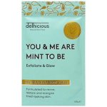 Delhicious Mint Black Tea Body Scrub tělový peeling 100 g – Hledejceny.cz