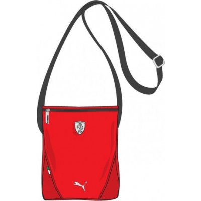 Puma Ferrari pánská taška LS Magazinebag rosso od 900 Kč - Heureka.cz