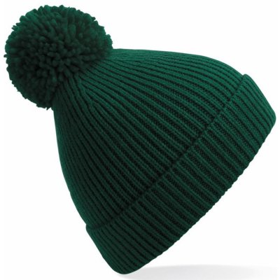 Beechfield knit pompon Lahvově zelená – Hledejceny.cz
