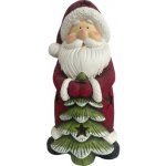 Dekorativní figurka Lafiora Santa Claus 16,5 x 15 x 32,5 cm – Hledejceny.cz