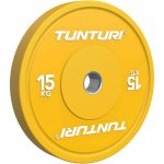 TUNTURI Kotouč pogumovaný Bumper Plate Platinum 15 kg 50 mm – Hledejceny.cz