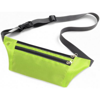 Pouzdro MG Ultimate Running Belt běžecké opasek s otvorem pro sluchátka, zelené – Zboží Mobilmania