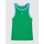 GAP Žebrovaný top s logem Zelená – Hledejceny.cz