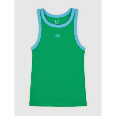 GAP Žebrovaný top s logem Zelená – Hledejceny.cz