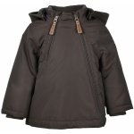 Mikk-line dětská zimní bunda hnědá se šikmým zipem – Zboží Dáma