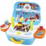 Sada na grilování s doplňky v plastovém kufříku – Zbozi.Blesk.cz