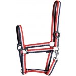 HARRY'S HORSE Ohlávka Economy červená/bílá/ modrá – Zboží Mobilmania