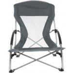 Trizand 23923 Skládací plážové křeslo šedá – Zboží Dáma
