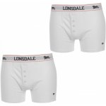 Lonsdale boxers Mens White 2 Pack – Sleviste.cz