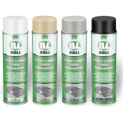 BOLL rychle schnoucí základní nátěr šedý 500 ml – Zboží Mobilmania