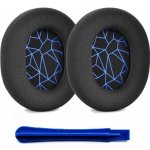 NÁUŠNÍKY VYCPÁVKY HOUBIČKY POLŠTÁŘE PRO STEELSERIES ARCTIS 1 3 5 7 9 PRO MODRÉ – Zboží Živě