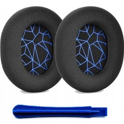 NÁUŠNÍKY VYCPÁVKY HOUBIČKY POLŠTÁŘE PRO STEELSERIES ARCTIS 1 3 5 7 9 PRO MODRÉ – Zboží Živě
