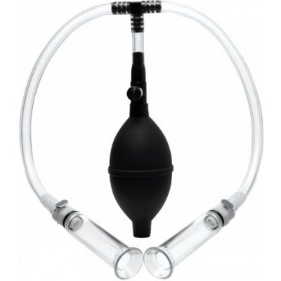 Size Matters Nipple Pumping System With Dual Detachable Arylic Cylinders