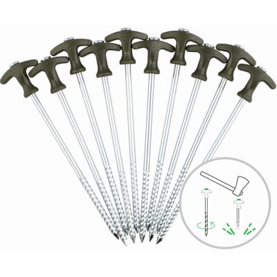 ZFISH Bivvy Peg Set 25cm 10ks – Zboží Dáma