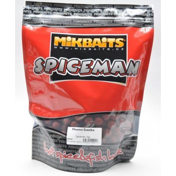 Mikbaits Spiceman boilies Pikantní Švestka 1kg 20mm