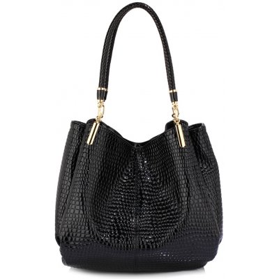 Kabelka Snake Effect Shoulder bag AG00243 black