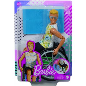 Barbie Model Ken na invalidním vozíku