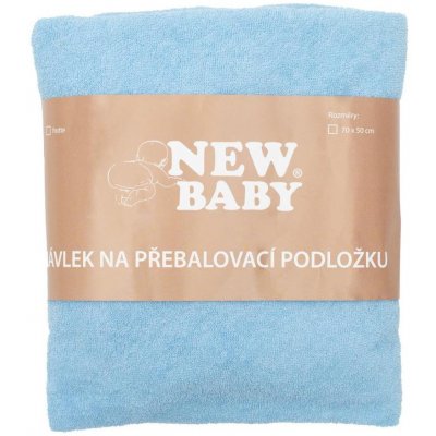 New Baby Návlek na podložku modrý 50 x 70 – Zbozi.Blesk.cz