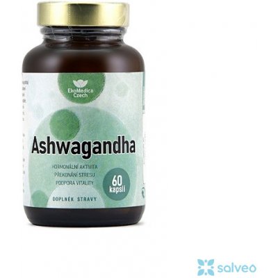 EkoMedica Ashwagandha 60 kapslí – Hledejceny.cz