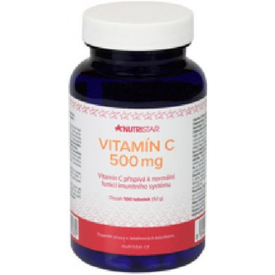 Nutristar Vitamín C 500 mg 100 tablet – Hledejceny.cz