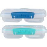 Sistema TO GO Krabička na svačinu se 2 oddíly 350 ml mix – Zbozi.Blesk.cz