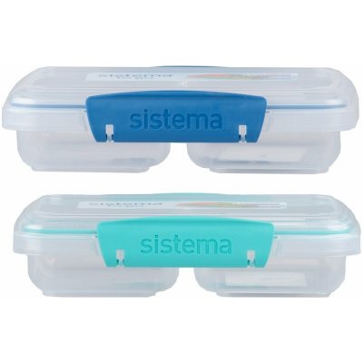 Sistema TO GO Krabička na svačinu se 2 oddíly 350 ml mix – Zbozi.Blesk.cz