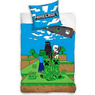 TipTrade bavlna povlečení Minecraft Mob monster 140x200 70x90