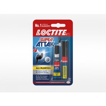 LOCTITE Super Attak All Plastics 2g + 4g