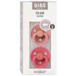 Bibs Colour dudlíky přírodní kaučuk 2ks Dusty Pink / Coral – Zboží Dáma