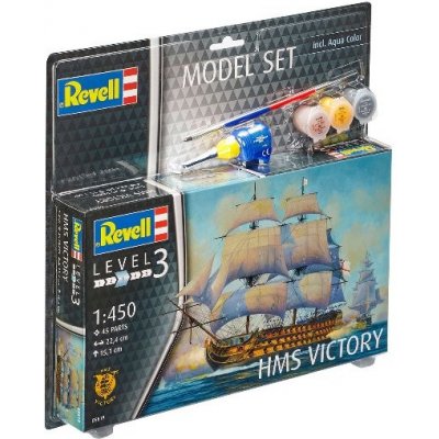 Revell Set lodi HMS Victory 1:450