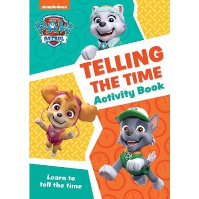 PAW Patrol Telling The Time Activity Book – Hledejceny.cz