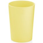 KELA Pohár Marta plast žlutá 11 x 8 cm KL-24557 – Sleviste.cz