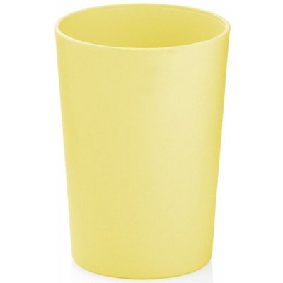 KELA Pohár Marta plast žlutá 11 x 8 cm KL-24557 – Sleviste.cz