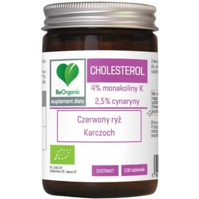 Aliness BeOrganic Cholesterol BIO Červená rýže Artyčok 100 tablet – Hledejceny.cz