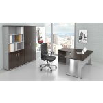 NABYTEK-DESIGNOVY.CZ - ZEP 1.18 07 Sestava kancelářského nábytku Komfort 1.18 kaštan/šedá – Zboží Dáma NABYTEK-DESIGNOVY.CZ - ZEP 1.18 07 Sestava kancelářského nábytku Komfort 1.18 kaštan/šedá – Zboží Dáma