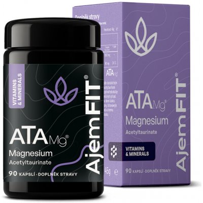 AjemFIT Magnesium Acetyltaurinate ATA Mg 90 kapslí – Hledejceny.cz