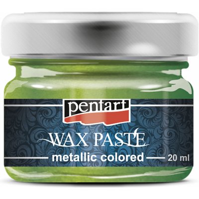 pentart Vosková pasta metalická zelená 20ml – Zboží Dáma