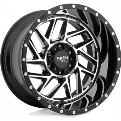 Moto Metal Mo985 Breakout 12x20 6x139,7 ET-44 gloss black machined | Zboží Auto